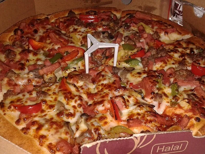 Supreme loaded pizza