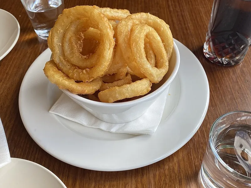 Fried onion rings