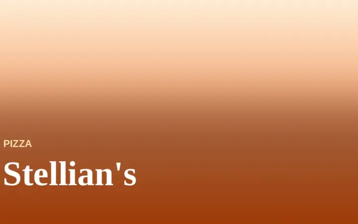 Stellian’s Menu With Prices
